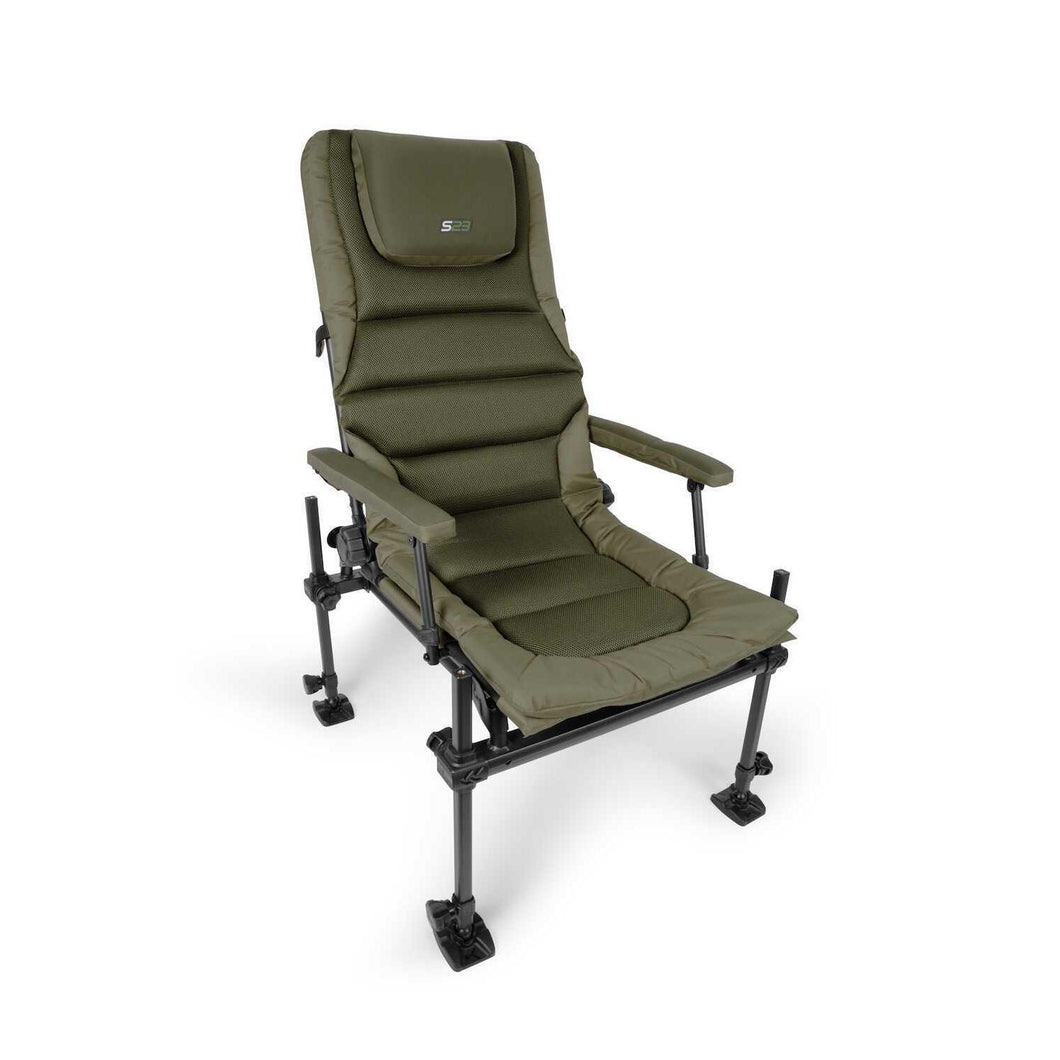 Korum S23 Supa Deluxe Accessory Chair II Carp Fishing Reclining Chair K0300041