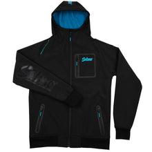 Load image into Gallery viewer, Salmo Softshell Jacket Black/Blue
