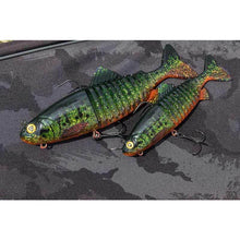 Load image into Gallery viewer, Fox Rage Replicant Jointed 15cm 60g Fire Pike UV Predator Fishing Lure NRE287
