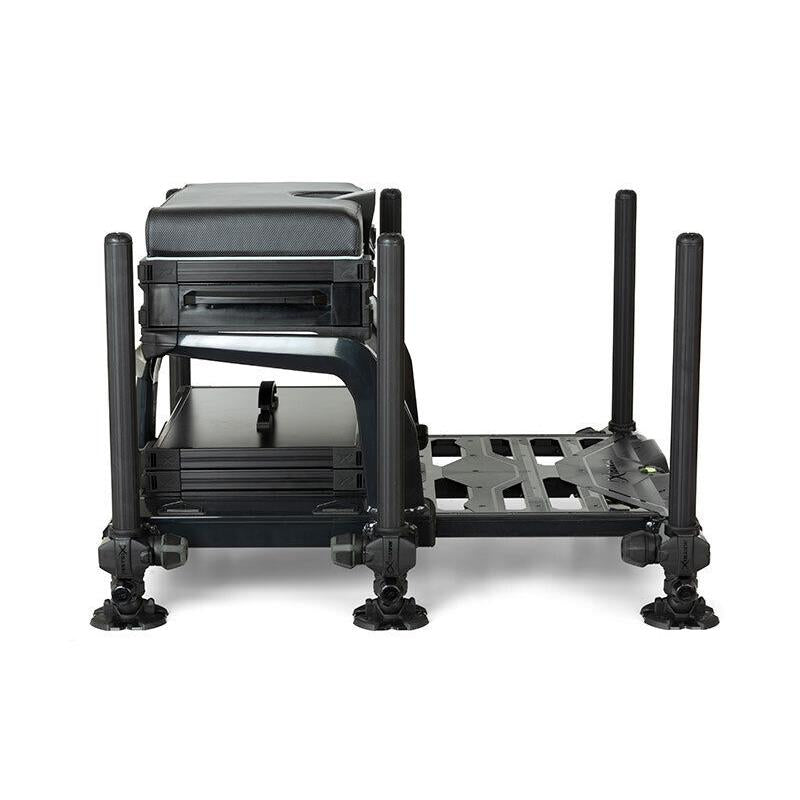 carp match fishing seat box Matrix XR36 Pro Shadow Seatbox GMB170 Compatibility:Saltist 2500-4000/MQ 5000-6000 fishing with kids Berkley Collapsible, Wheeled Fishing