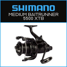 Load image into Gallery viewer, BRAND NEW Shimano Medium Baitrunner Long Cast Fishing Reel 5500XTB