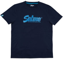 Load image into Gallery viewer, Salmo Slider 100% Cotton T-Shirt Navy
