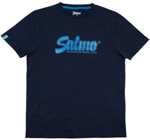 Salmo Slider 100% Cotton T-Shirt Navy