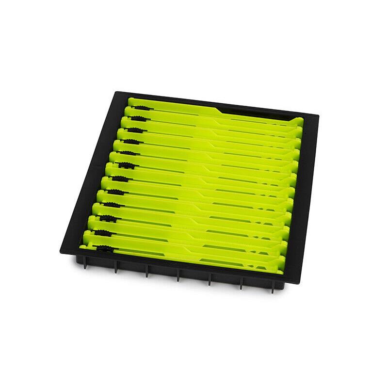 Matrix Lime Small Shallow Drawer Winder Tray 18cm for Carp Fishing Seatbox