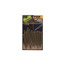 Load image into Gallery viewer, Fox Edges Camo Anti Tangle Sleeves Carp Fishing Tackle Pack of 25 CAC767
