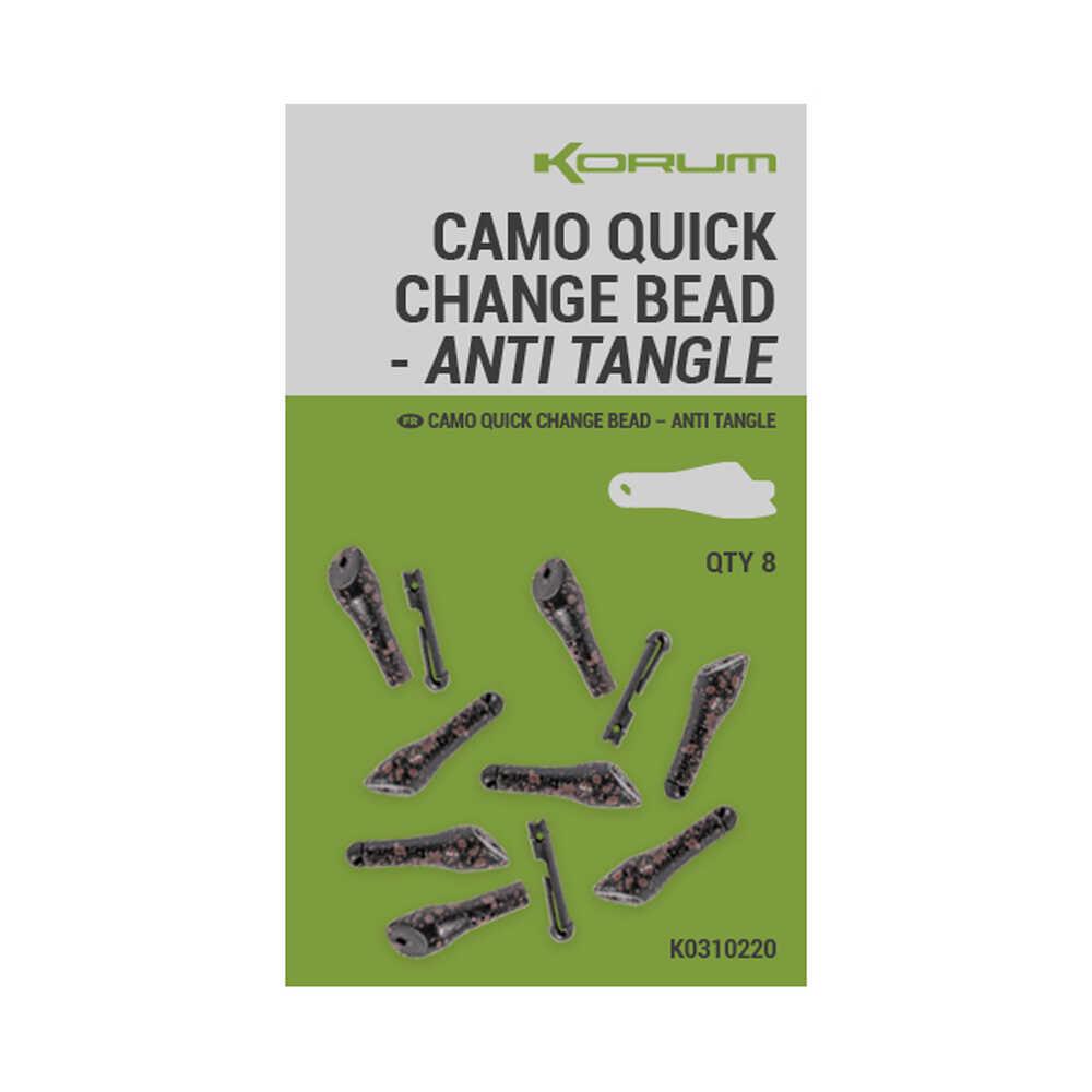 Korum Camo Anti Tangle Quick Change Bead Carp Fishing QC Feeder Beads K0310220
