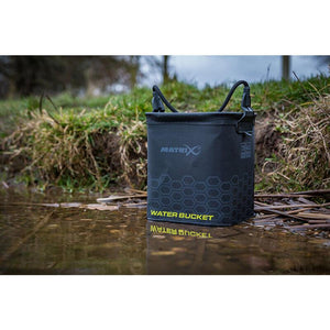 Matrix EVA Water Bucket 4.5L with 4m Cord Collapsible Carp Fishing GLU158