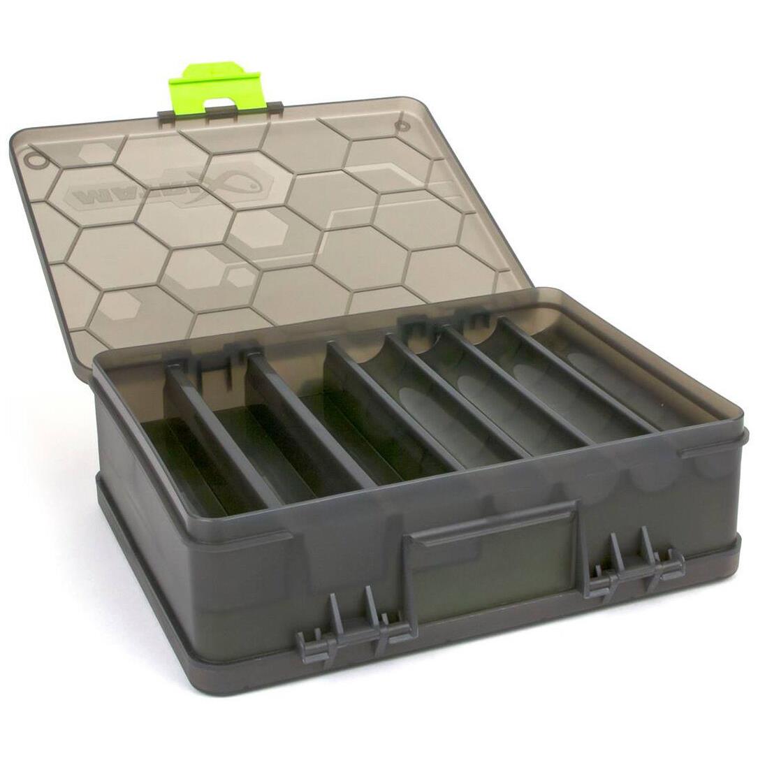fox tackle box dimensions Fox Matrix Double Sided Feeder & Tackle Box Carp Fishing Accessory GBX – hobbyhomeuk