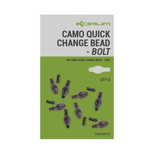 Load image into Gallery viewer, Korum Camo Quick Change Bolt Bead Carp Fishing Semi-Fixed Bolt Rig Bead K0310217
