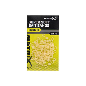 Matrix Super Soft Bait Bands All Sizes Carp Fishing Ideal for Casters or Pellets