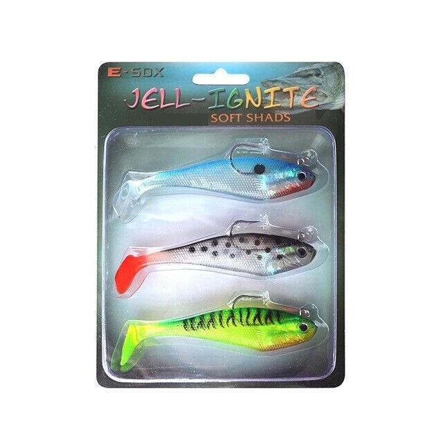 Drennan E-Sox Jell-Ignite Soft Shads Lure Pike Predator Fishing