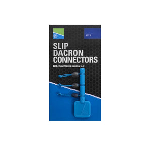 Preston Innovations Slip Dacron Connectors 3pcs Pole Fishing Terminal Tackle