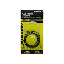 Load image into Gallery viewer, Matrix Pole Float Silicone Ultra Fine Clear &amp; Black 0.5mm 0.7mm Carp Fishing
