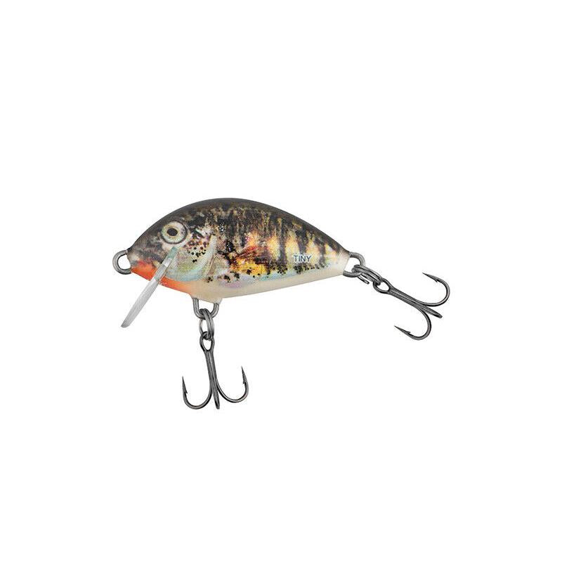 Salmo Hornet Flottant 9cm Holo Tête Rouge