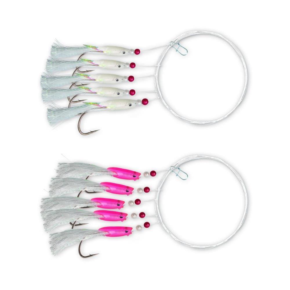 Zebco Softfish Rigs Sea Fishing Saltwater Pre-Tied Lure Leader Mackerel Rigs