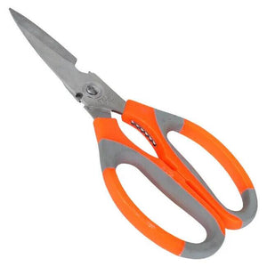 PikePro Bait Scissors Micro-Serrated For Pike Fishing Deadbaits Hi Vis Orange