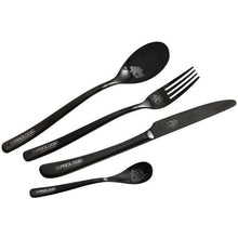 Load image into Gallery viewer, Prologic Blackfire Cutlery Set Mess KFS Kit Carp Fishing Camping Stainless 72738
