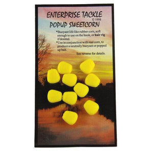 Enterprise Tackle Pop-Up Sweetcorn Yellow Tutti Fruiti Imitation Fishing Bait