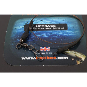 PikePro Paternoster Uptrace Pike Fishing Wire Leader Ready-Made Trace Rig Q91