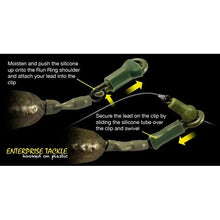 Load image into Gallery viewer, Enterprise Tackle Snag Safe Lead Clip Carp Fishing Tackle Feeder Clip ET11 ET12
