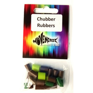 Wovencrest Chubber Rubbers for Balsa & Chubber Float Fishing Terminal Tackle