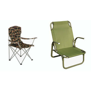 Highlander Moray Chair or Kirkin Chair Folding Steel Fishing Camping Accessory