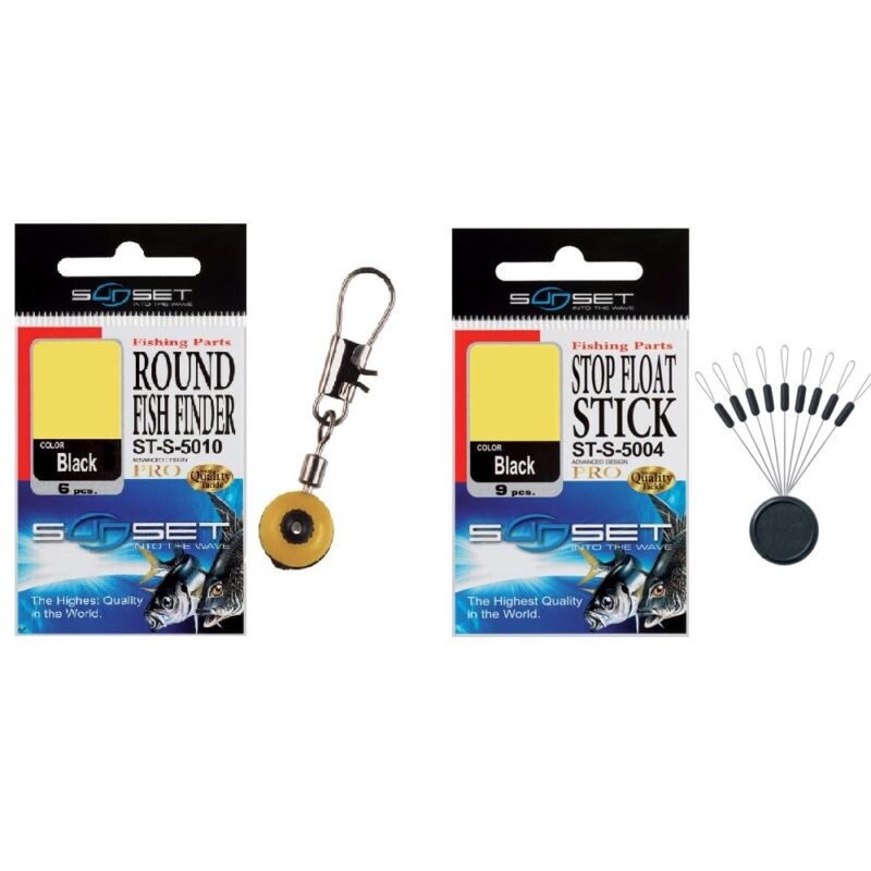 Sunset Round Feeder or Float Fishing Beads or Leger Stops Fishing Tackle Range