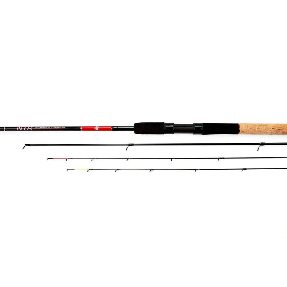Nytro NTR 9ft 2 Section Commercial Carp Feeder Fishing Rod With Quiver Tips