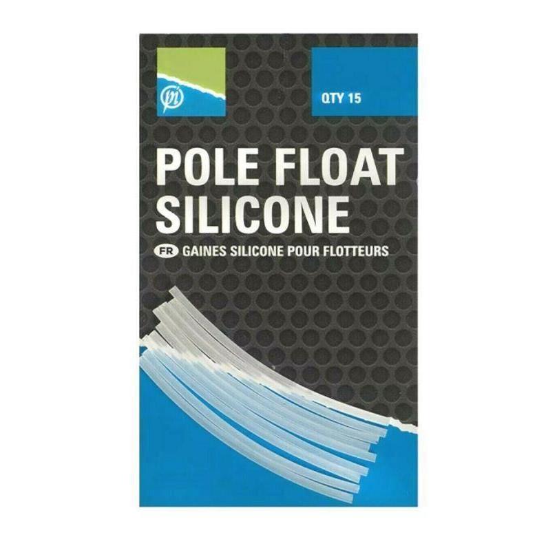 Preston Pole Float Silicone Carp Fishing Pre-Cut Clear Silicone Tube All Sizes