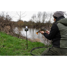 Load image into Gallery viewer, Korum Self Take Station Carp Fishing Selfie Smartphone Mount With Light K0310254
