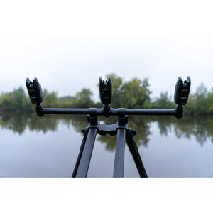 Korum Deluxe 3 Rod Tripod Rod Pod Carp Fishing Rod Rest Holder K0360068