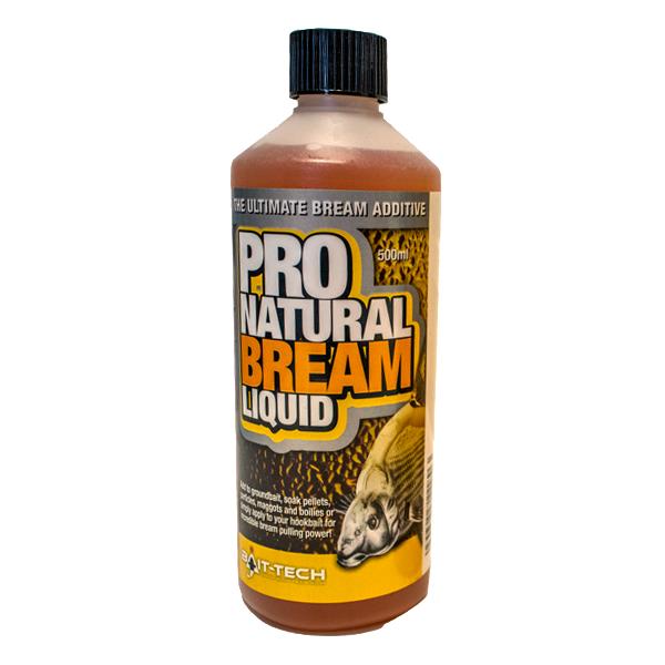 Bait-Tech Pro Natural Bream Liquid 500ml Carp Fishing Bait Additive BT-PROBRE