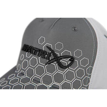 Load image into Gallery viewer, Matrix Hex Print Cap Grey Carp Fishing Hat Baseball Cap One Size GHH007

