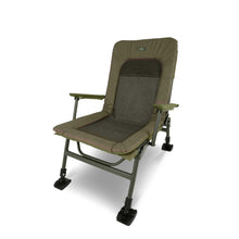 Load image into Gallery viewer, Korum Supa Lite Stretch Deluxe Chair Lightweight Carp Fishing Chair K0300044
