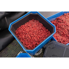 Load image into Gallery viewer, Preston 4Pt Bait Tub Perforated Lid Stackable Carp Fishing Bait Maggot Box Tub
