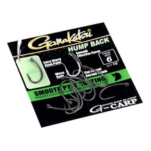 Load image into Gallery viewer, Gamakatsu G-Carp Hump Back Hooks Carp Fishing PTFE Coated Micro-Barbed Hooks
