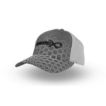 Load image into Gallery viewer, Matrix Hex Print Cap Grey Carp Fishing Hat Baseball Cap One Size GHH007
