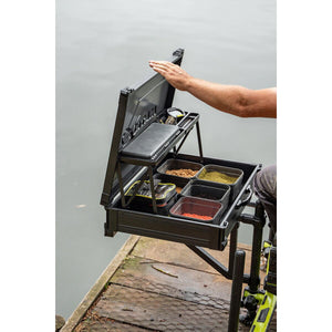 Matrix Pro Rigid Feeder Tray Carp Fishing Seatbox Sidetray GBA067