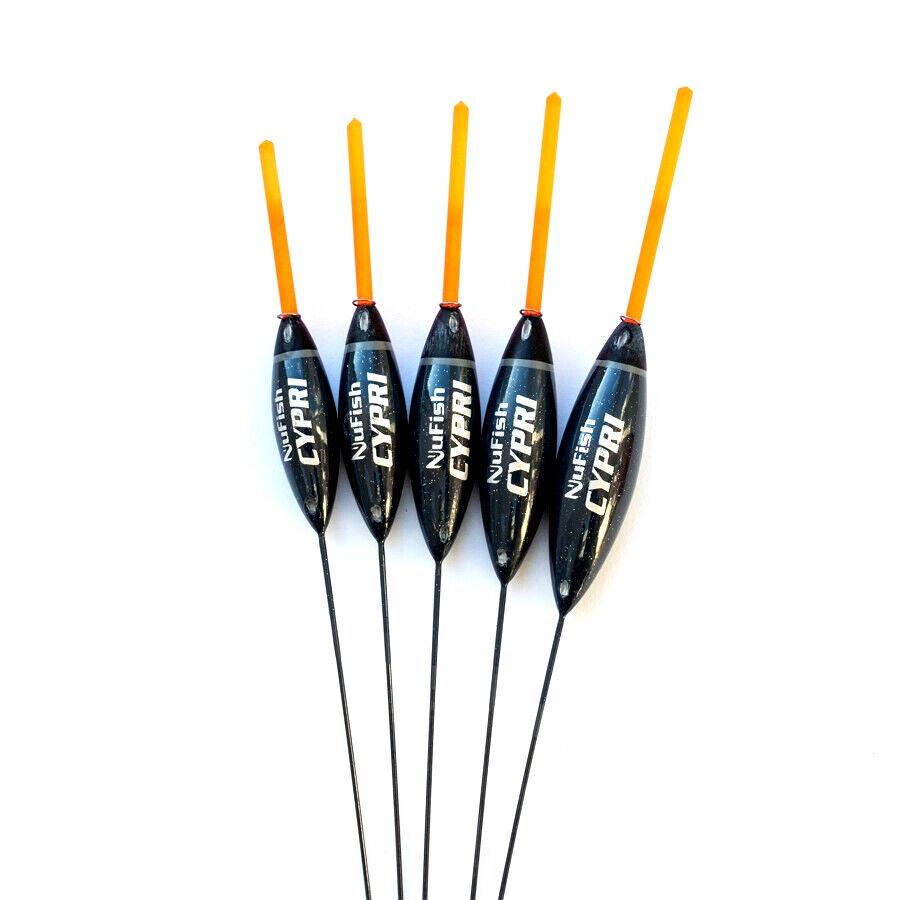 Nufish Cypri All-round In-Line Pole Float Carp Pole Fishing Floats All Sizes