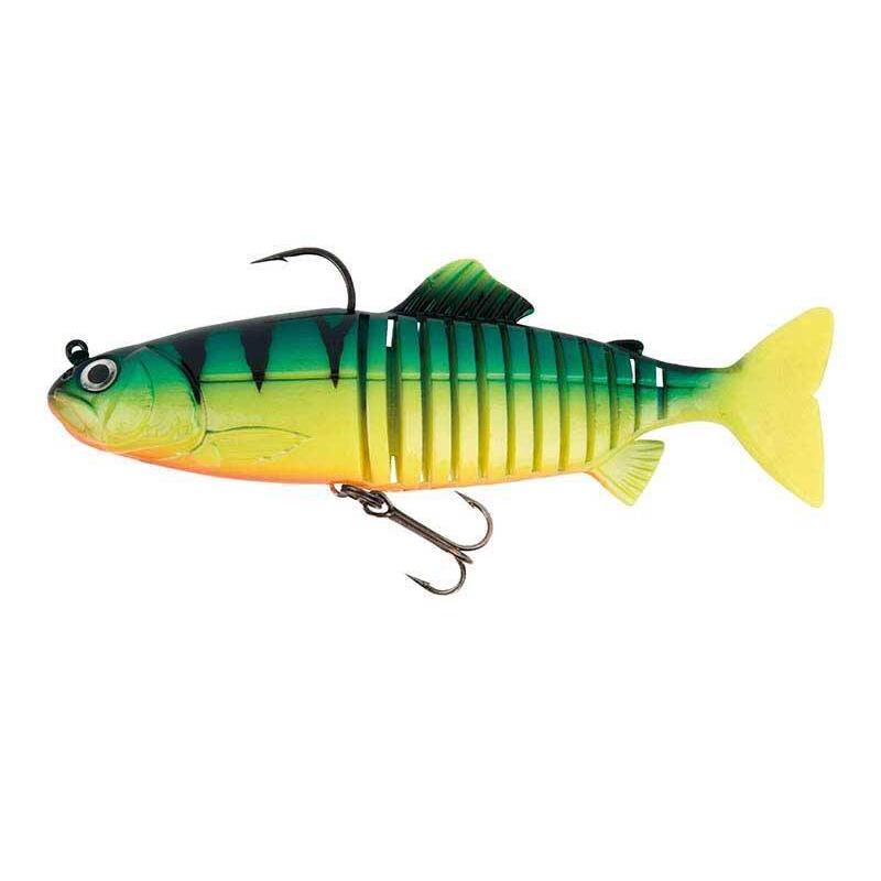 fire fox fish lure Fox Rage Replicant Jointed 15cm 60g Fire Tiger UV Pike Fishing Lure NR – hobbyhomeuk