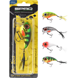 Spro Fat Iris 80 39g Hardlure Predator Fishing Floating Crankbait Hard Lures