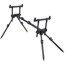 Load image into Gallery viewer, Prowess Rod Pod Scopium Carp Fishing 4 Rod Pod Fully Adjustable PRCEL3200BLK4
