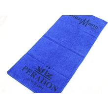 Load image into Gallery viewer, Peradon Microfibre Cue Towel Blue Pool Snooker Billiards Cue Cleaning Cloth
