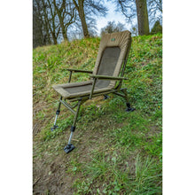 Load image into Gallery viewer, Korum Supa Lite Stretch Deluxe Chair Lightweight Carp Fishing Chair K0300044
