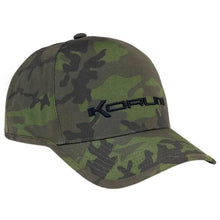 Load image into Gallery viewer, Korum Waterproof Cap Full Camo Green One-Size Carp Fishing Hat K0350163
