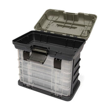 Load image into Gallery viewer, Zebco Trophy Tackle Box Station Carp Fishing Tackle Storage Oganiser Z0800022
