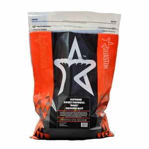 Aquastim Sweet Supreme Dark Fishmeal Groundbait Carp Fishing Bait Bulk Bag 2kg