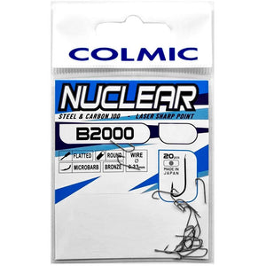 Colmic Nuclear B2000 Bronze Hooks Match Pole Fishing Hooks Micro-Barbed