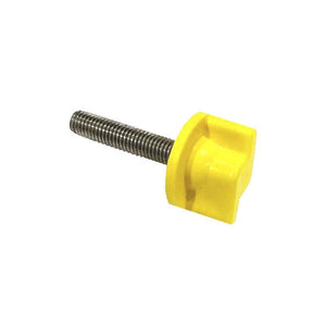 Nufish 8mm Yellow Locking Screw Spare To Fit Nufish Leg Clamp Aqualock Side Tray