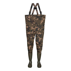 Fox Camo Lightweight Lined Waders Carp Fishing Waterproof Chest Waders All Sizes